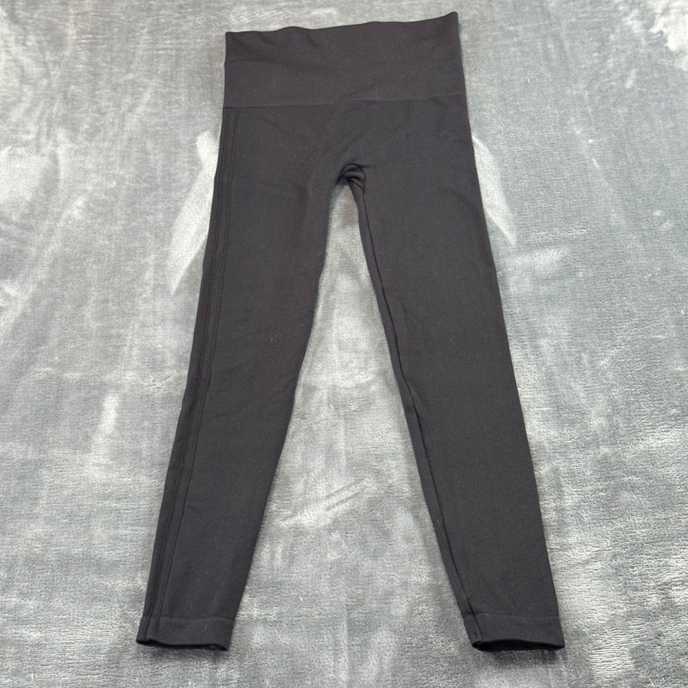 Spanx Look At Me Now‎ Seamless Leggings Black High Waisted Small S/P 2035